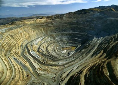 Sarcheshmeh copper mine, Iran
